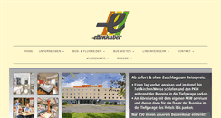 Desktop Screenshot of busreisen-ettenhuber.de