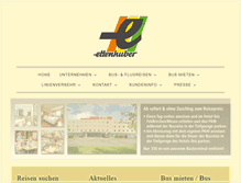 Tablet Screenshot of busreisen-ettenhuber.de